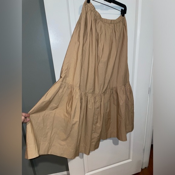 New! Ganni Flounce Tiered Organic Maxi or Midi Skirt ✨ NWT! - Picture 10 of 11